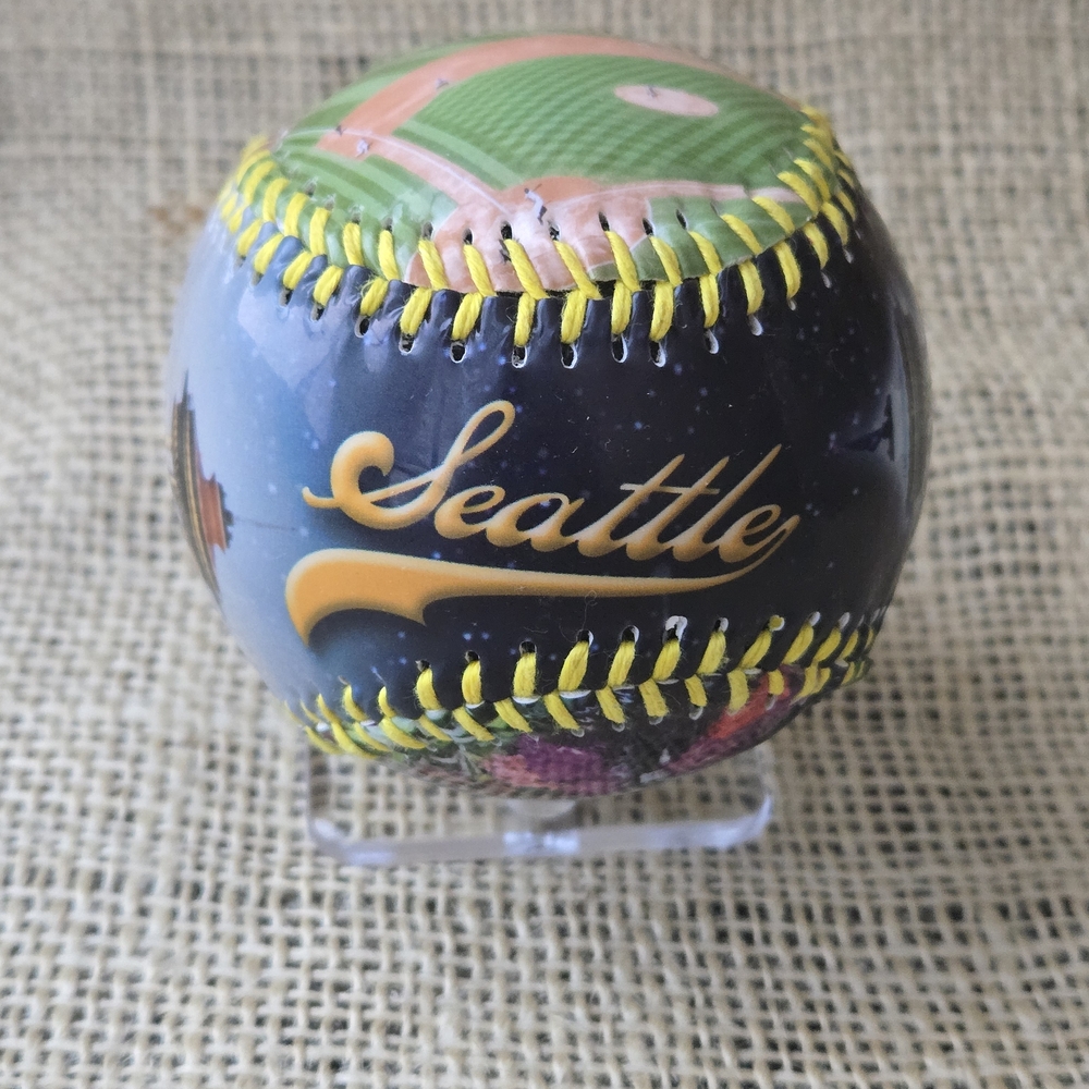 Seattle Public Market Decorative Baseball Souviner